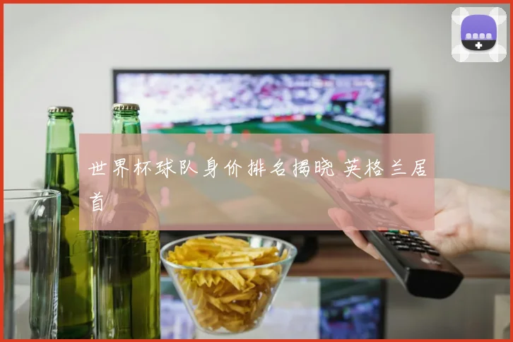 世界杯球队身价排名揭晓 英格兰居首