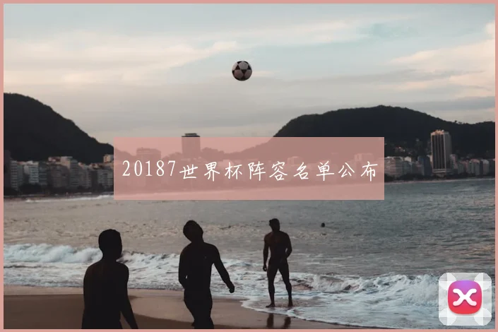 20187世界杯阵容名单公布