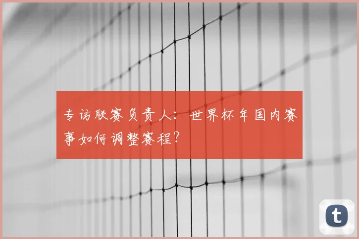 专访联赛负责人:世界杯年国内赛事如何调整赛程?